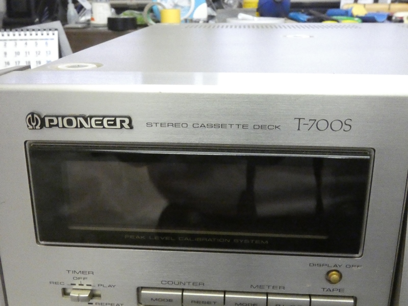 Pioneer パイオニア T-1000S カセットデッキ【ジャンク品】リモコン有